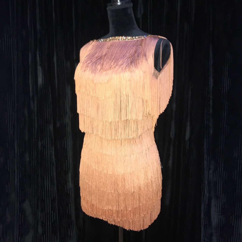 Fringe Latin Ballroom Dance Dress